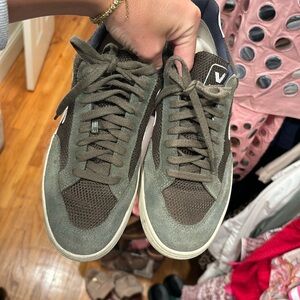 Veja dark green sneakers